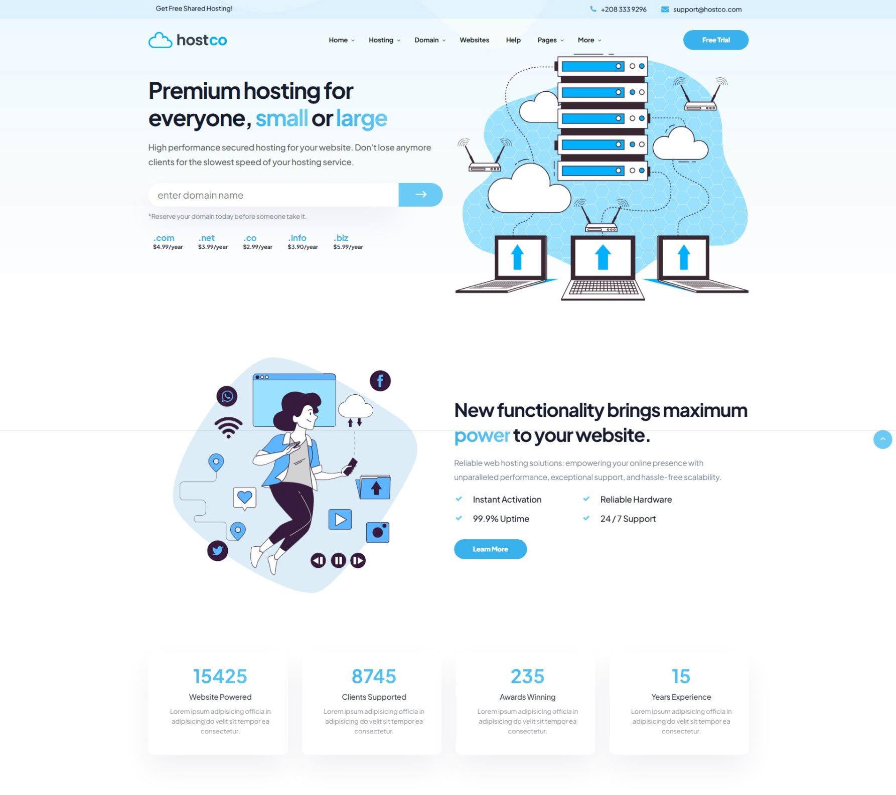 网站托管 云计算 网站建设